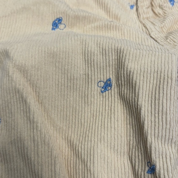 Pacsun size 25 90s boyfriend mushroom decal jeans/cords - Picture 3 of 6